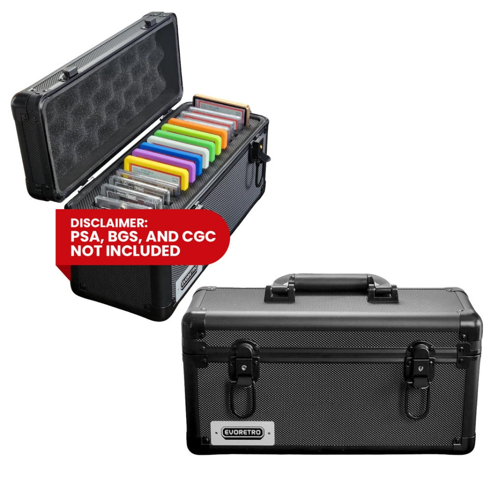 Evoretro 15-Slab Graded Card Storage Case