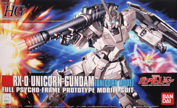 Gundam High Grade Universal Century 1/144 RX-0 Unicorn Gundam (Unicorn Mode)