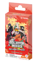 Naruto Collectible Trading Cards: Collector Box (5 Packs) - Earth Scroll 2 Edition