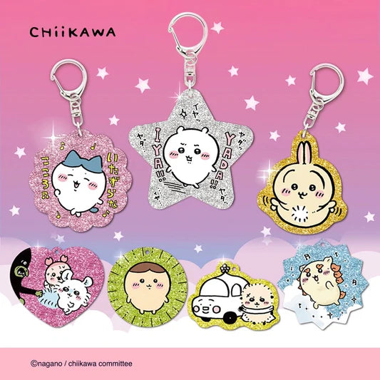 Parade Chiikawa Glitter Acrylic Keychain Vol. 4 Mystery Blind Box