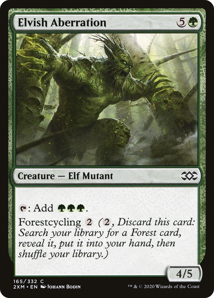Image for Elvish Aberration (165) (2XM) - Magic: The Gathering