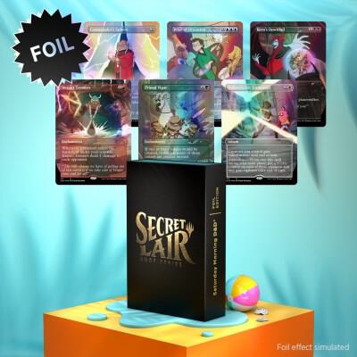 MTG Secret Lair Drop Series Saturday Morning D&D