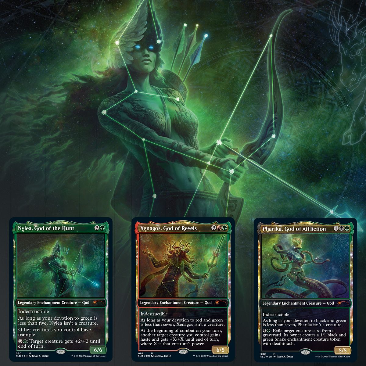 MTG Secret Lair Drop Series Theros Stargazing Vol 5 (Nylea)