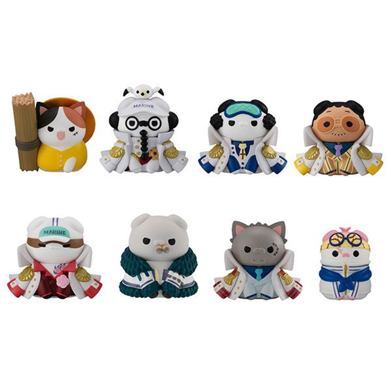 Megahouse: Mega Cat Project One Piece: Luffy VS the Marines (Marineford Arc) Mystery Box