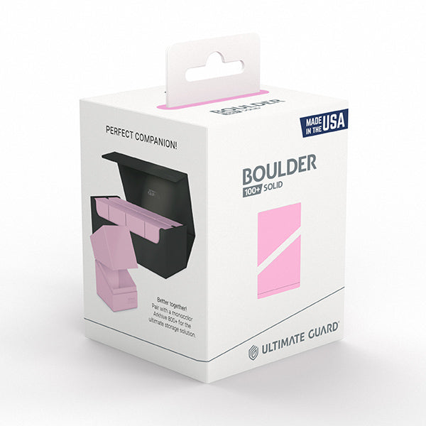 Ultimate Guard Solid Pastel Boulder 100+ Standard Size Deck Box