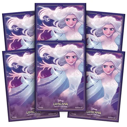 Lorcana Matte Standard Size Sleeves 65ct - Elsa