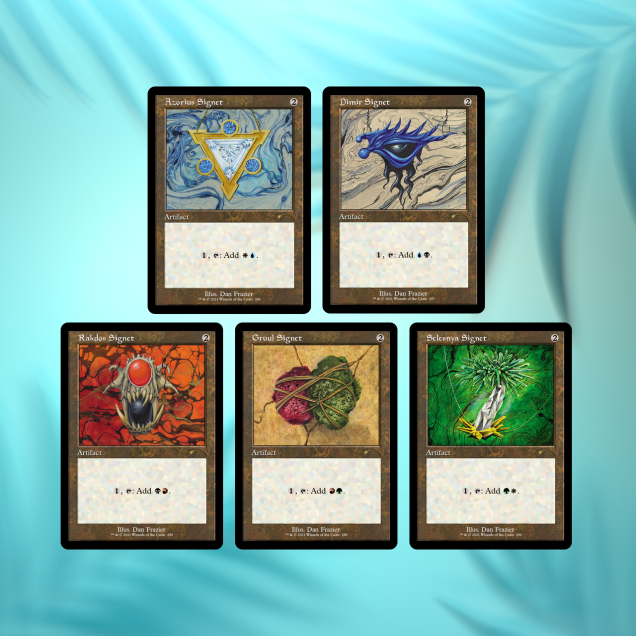 MTG Secret Lair Drop Series Dan Frazier is Back: The Allied Signets