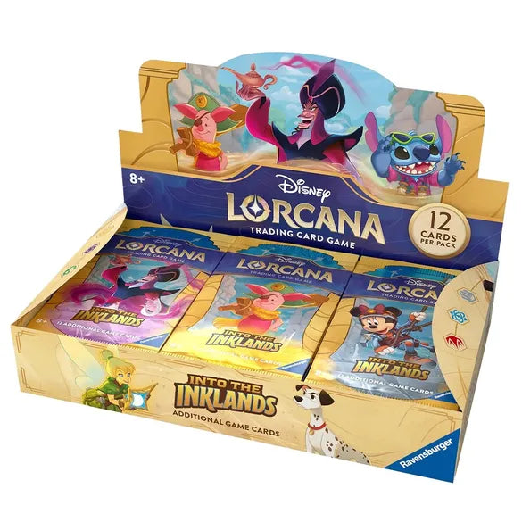 Disney Lorcana Into the Inklands Booster Box or Sealed Case