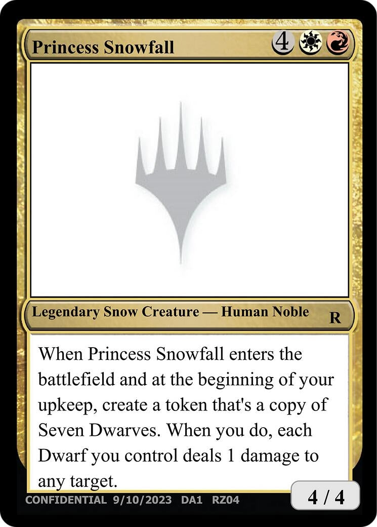 Image for Princess Snowfall - Magic: The Gathering