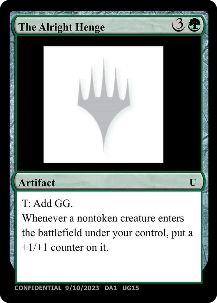 Image for The Alright Henge - Magic: The Gathering