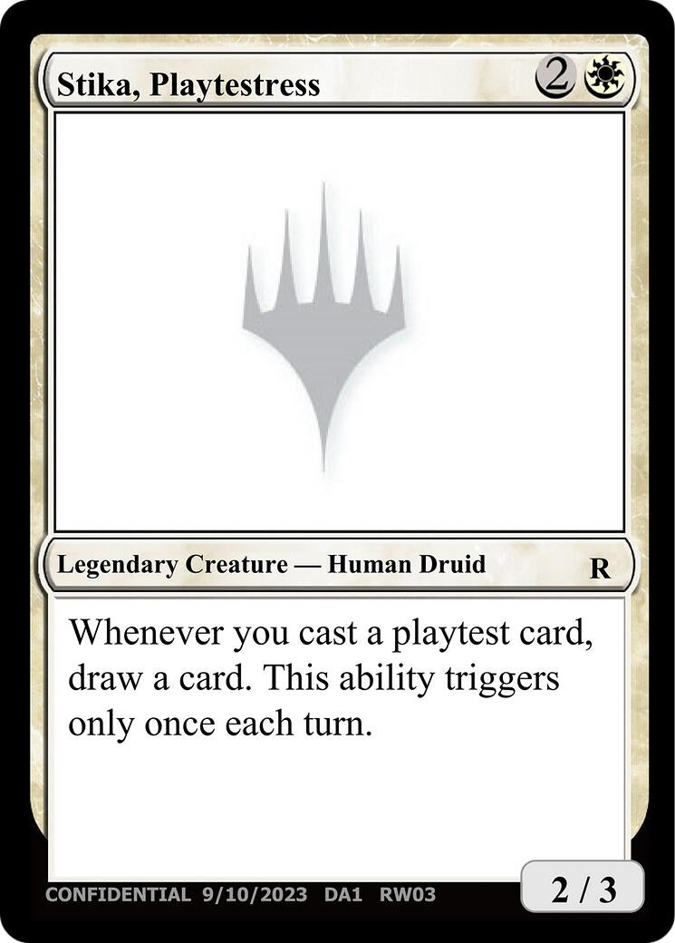 Image for Stika, Playtestress - Magic: The Gathering