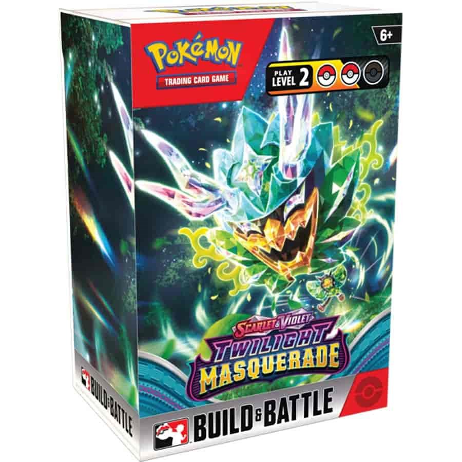 Pokemon Scarlet & Violet Twilight Masquerade Build & Battle