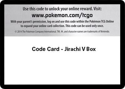 Image for Code Card - Jirachi V Box - Pokemon