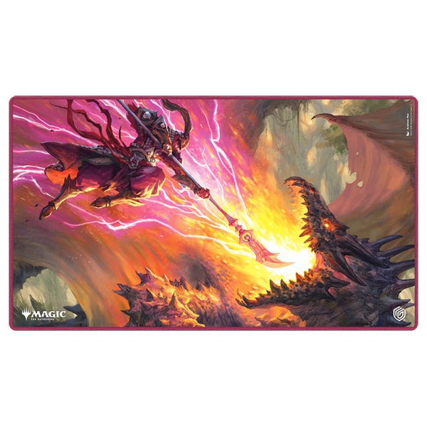 Ultimate Guard MTG Tarkir: Dragonstorm Worthy Cost Playmat