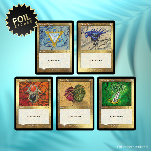 MTG Secret Lair Drop Series Dan Frazier is Back: The Allied Signets