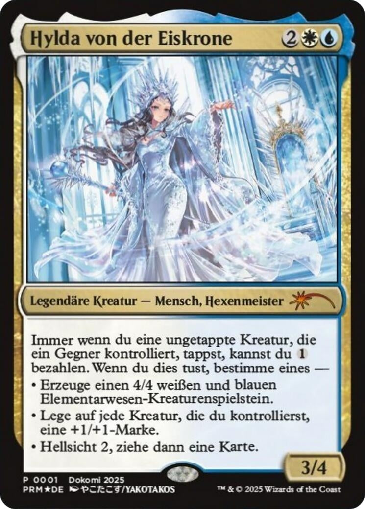 Image for Hylda of the Icy Crown (German) (1) - Magic: The Gathering
