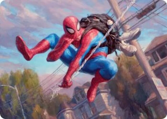 Image for Spider-Man, Web-Slinger Art Card (4) - Magic: The Gathering