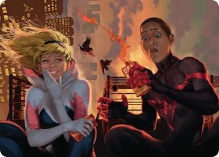 Image for Heroes' Hangout Art Card (14) - Magic: The Gathering