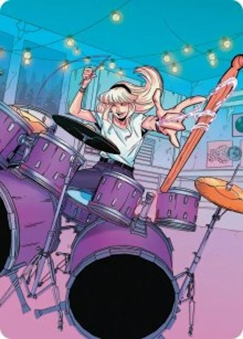 Image for Gwen Stacy Art Card (34/54) (34) - Magic: The Gathering