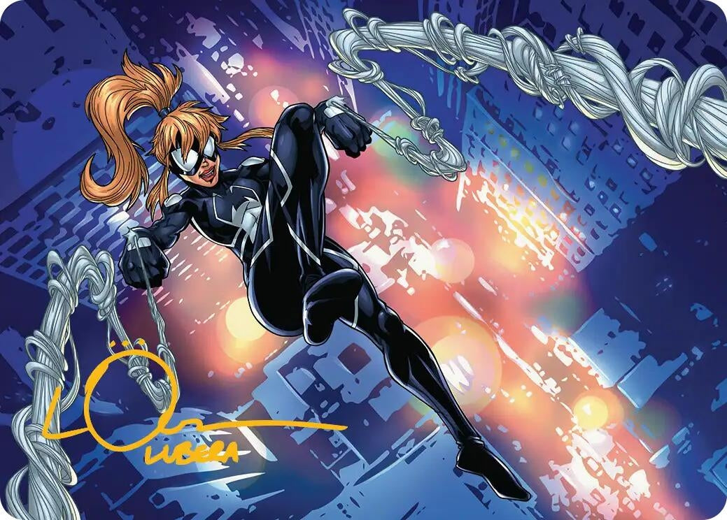 Image for Arana, Heart of the Spider Art Card (Gold-Stamped Signature) (37) - Magic: The Gathering