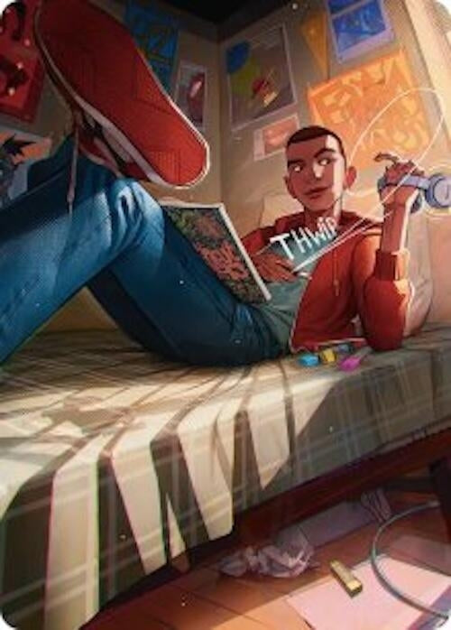 Image for Miles Morales Art Card (35) - Magic: The Gathering