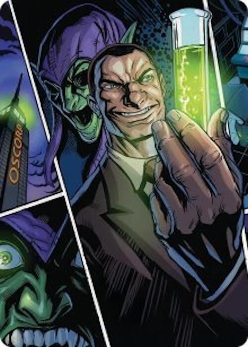 Image for Norman Osborn Art Card (43) - Magic: The Gathering