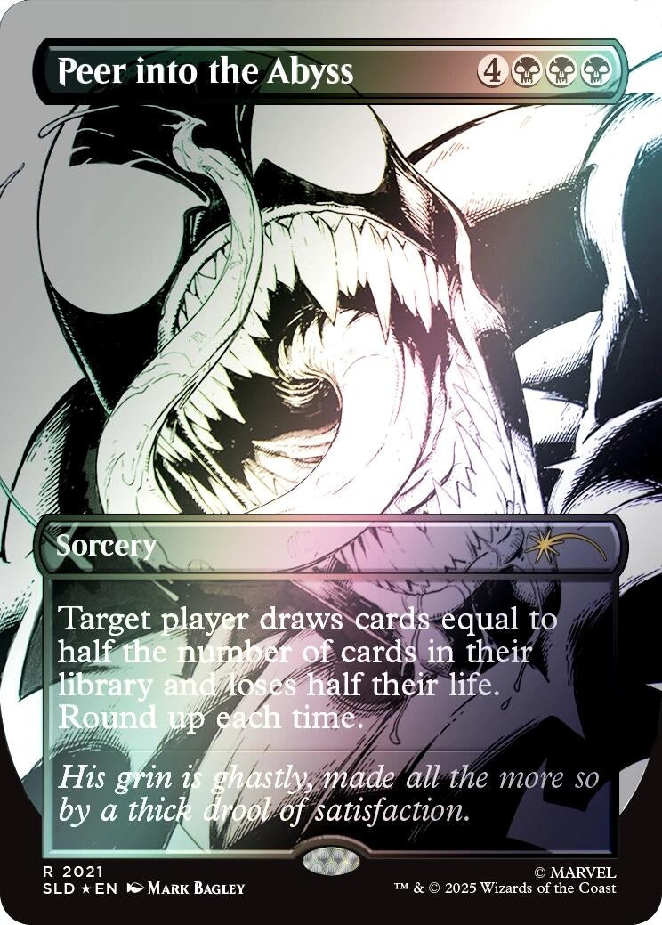 Image for Peer into the Abyss (2021) (Rainbow Foil) (2021) - Magic: The Gathering
