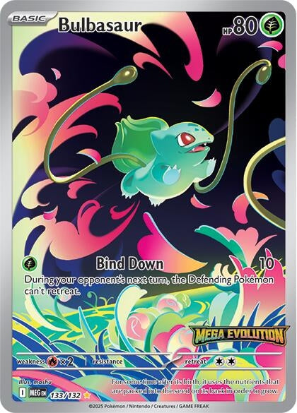 Image for Bulbasaur - 133/132 (Mega Evolution Stamped) (133/132) - Pokemon