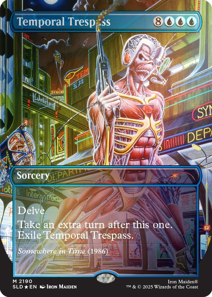 Image for Temporal Trespass (Rainbow Foil) (2190) - Magic: The Gathering
