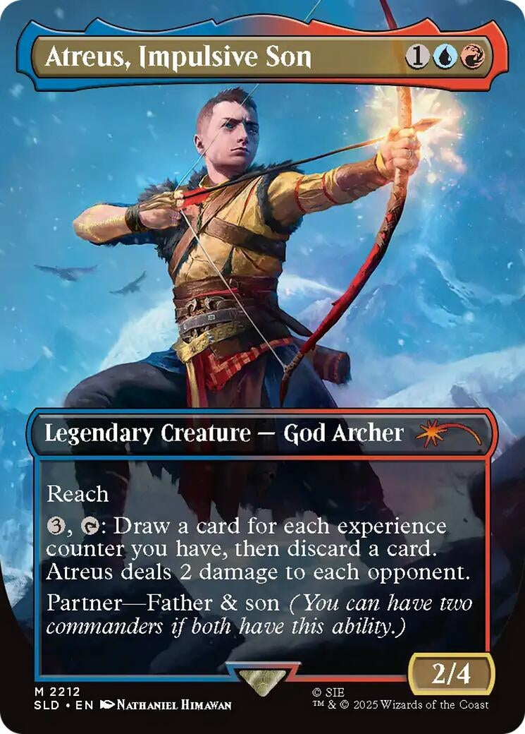 Image for Atreus, Impulsive Son (2212) - Magic: The Gathering