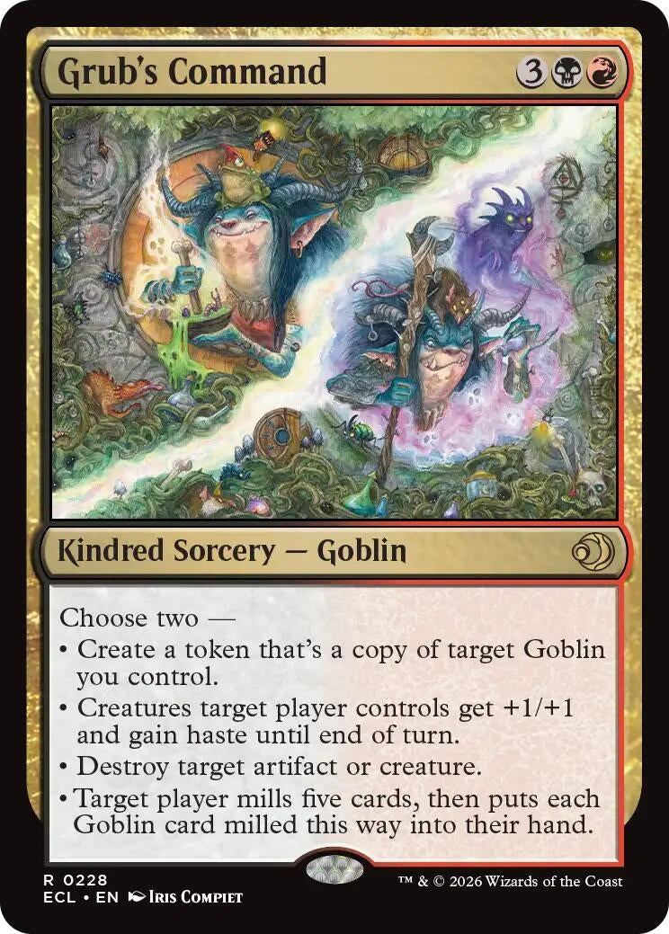 Image for Grub's Command (228) (ECL) - Magic: The Gathering