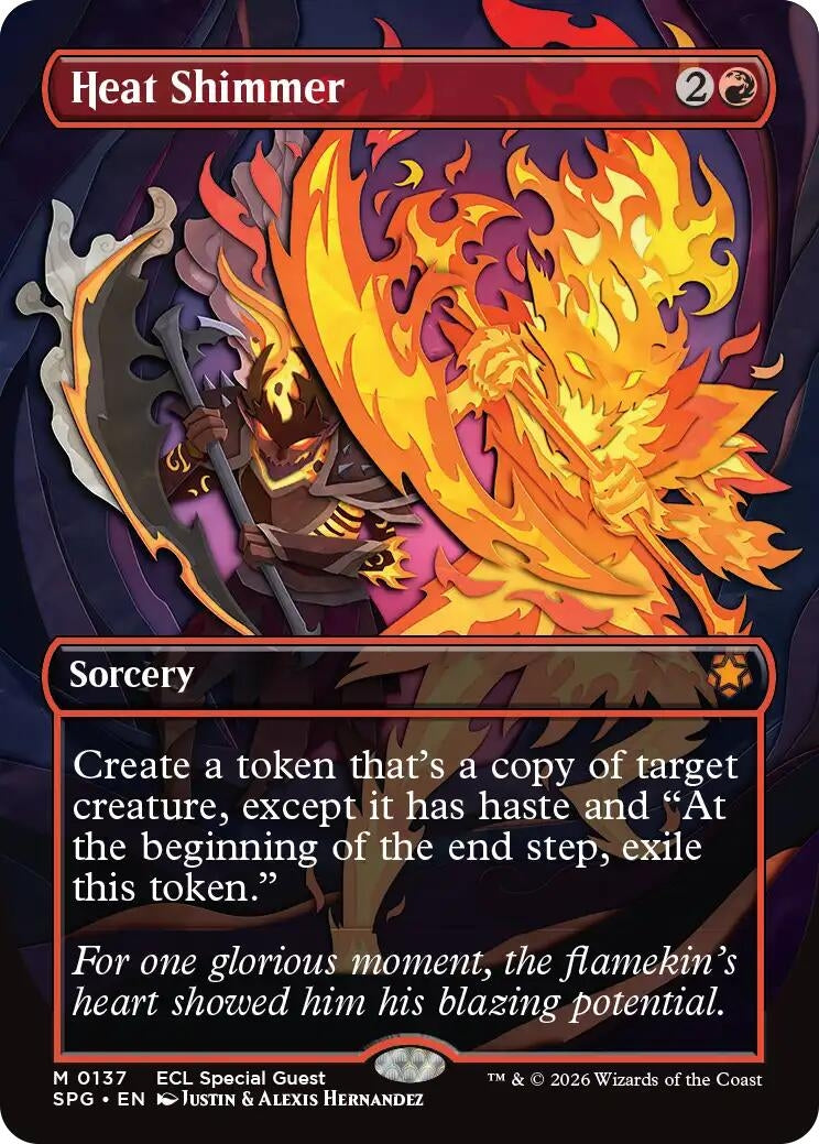 Image for Heat Shimmer (Borderless) (137) - Magic: The Gathering