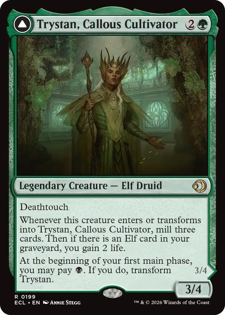 Image for Trystan, Callous Cultivator (199) (ECL) - Magic: The Gathering