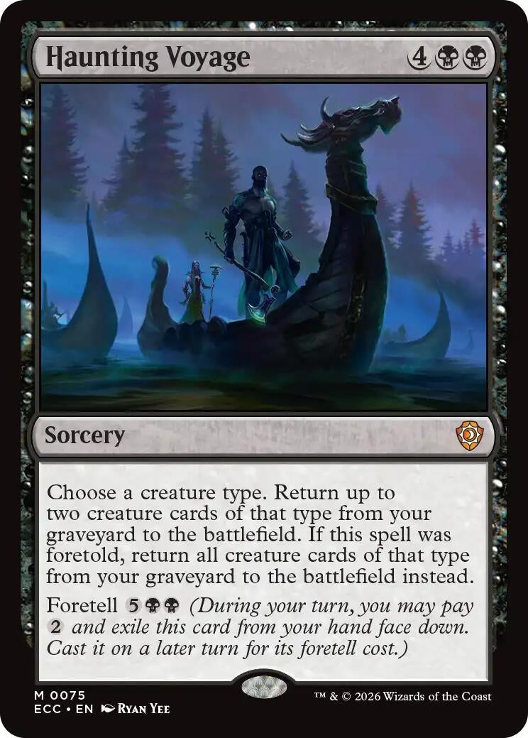 Image for Haunting Voyage (75) - Magic: The Gathering