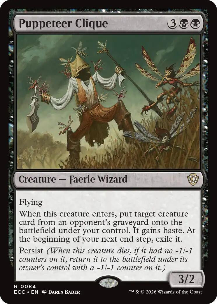 Image for Puppeteer Clique (84) - Magic: The Gathering