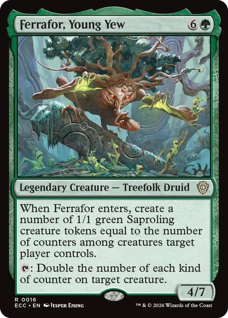 Image for Ferrafor, Young Yew (16) - Magic: The Gathering