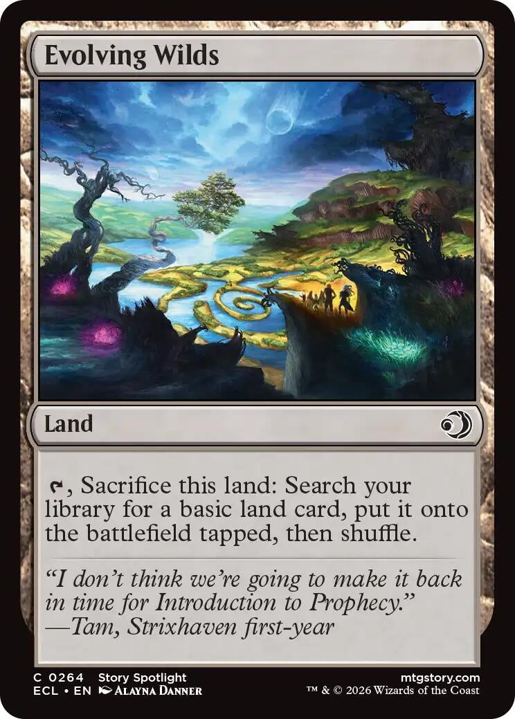 Image for Evolving Wilds (264) (ECL) - Magic: The Gathering