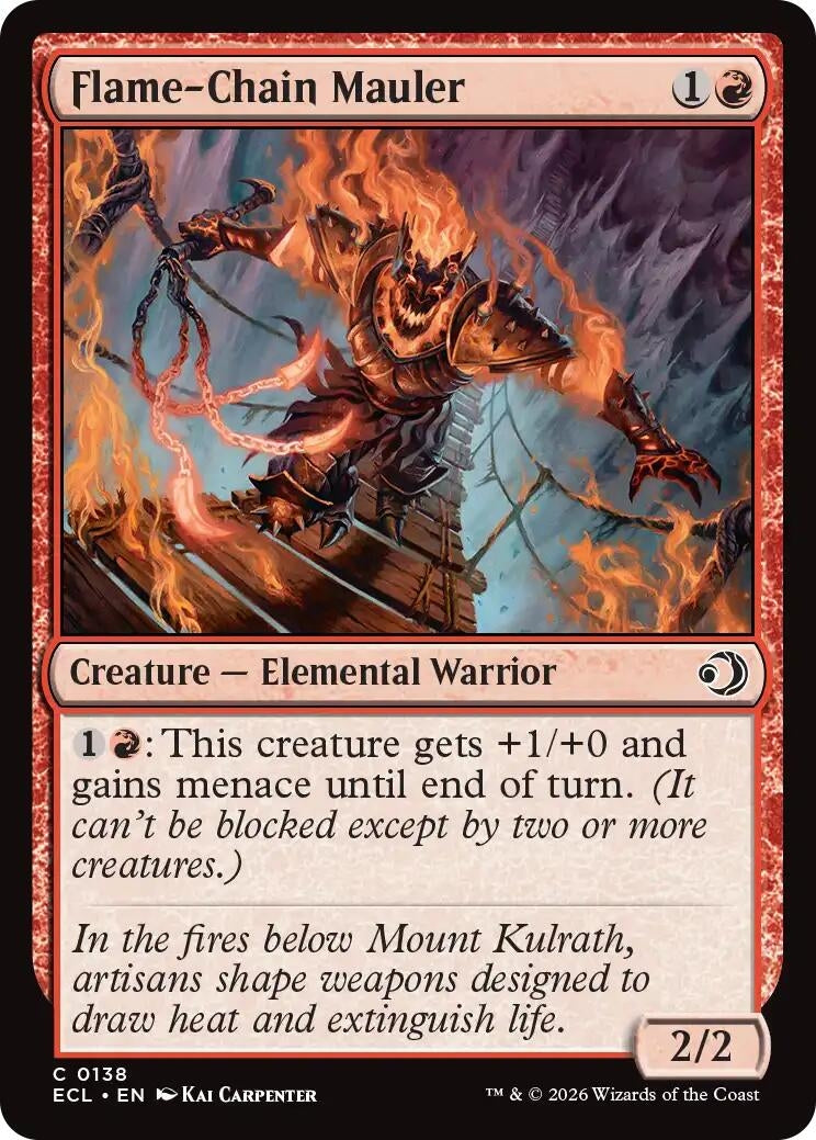 Image for Flame-Chain Mauler (138) - Magic: The Gathering
