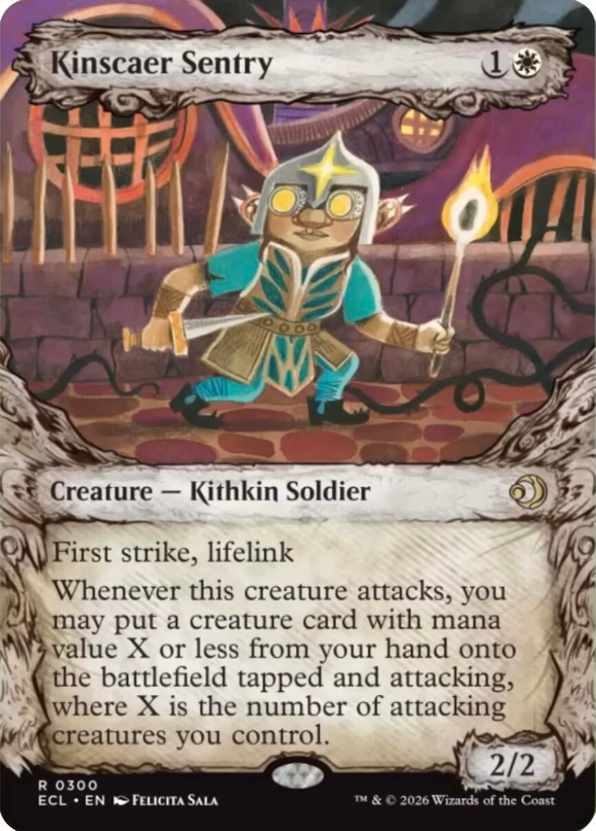 Image for Kinscaer Sentry (Showcase) (300) - Magic: The Gathering