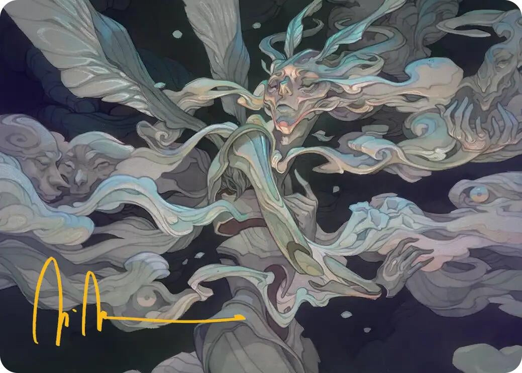 Image for Temporal Cleansing Art Card (Gold-Stamped Signature) (12) - Magic: The Gathering