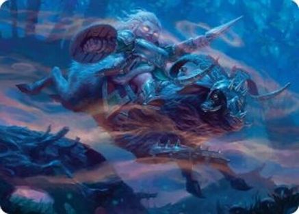 Bristlebane Outrider Art Card (18)