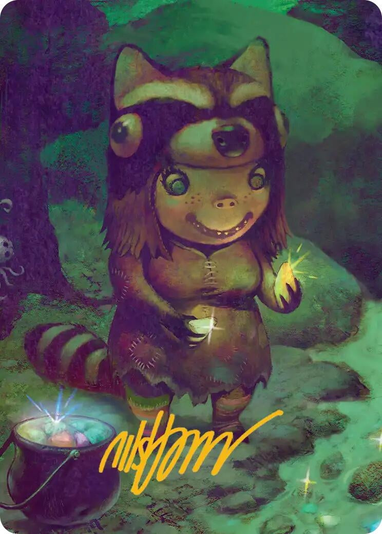 Image for Glister Bairn Art Card (Gold-Stamped Signature) - Magic: The Gathering