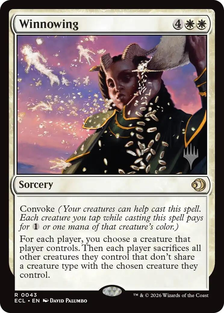 Image for Winnowing (43) - Magic: The Gathering