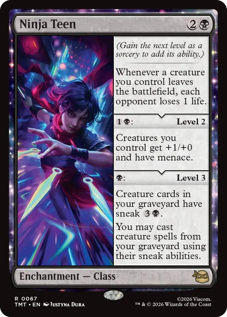 Image for Ninja Teen (67) - Magic: The Gathering