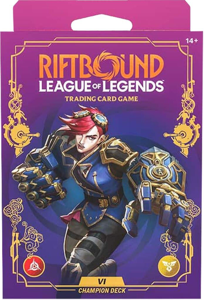 League of Legends Riftbound Unleashed Champion Deck