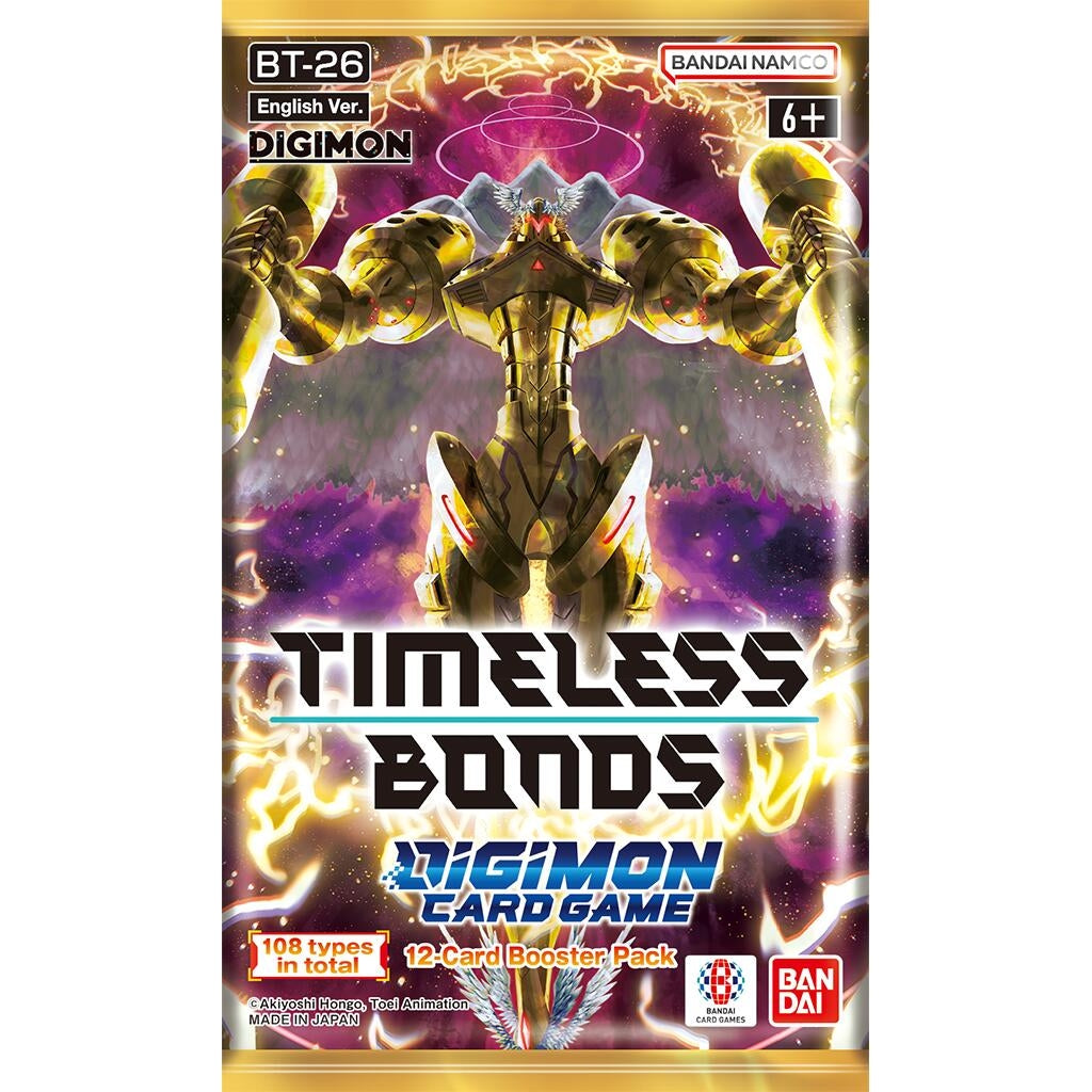 Image for Timeless Bonds Booster Pack - Digimon Card Game