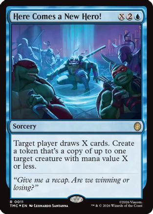 Here Comes a New Hero! (Surge Foil) (11) (TMC)