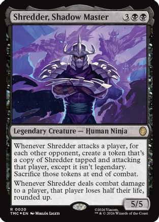 Shredder, Shadow Master (Surge Foil) (20) (TMC)