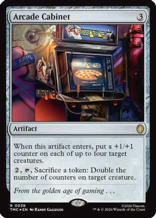 Arcade Cabinet (Surge Foil) (36) (TMC)