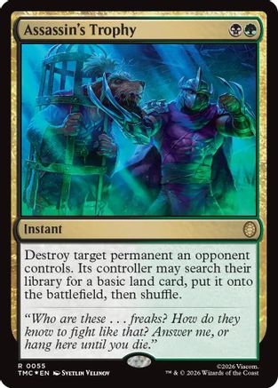 Assassin's Trophy (Surge Foil) (55) (TMC)